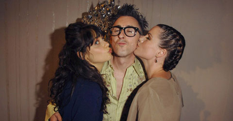 Zooey Deschanel, Alan Cumming, and Kathleen Robertson; photo by George Pimentel (wireimage.com)